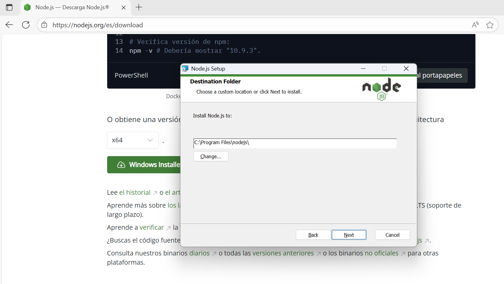 Node.js Screenshot 5